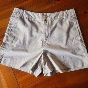 OVS Classic Tailored Fit Cotton Twill Shorts - Tan - Size 12 (Euro Size 44)